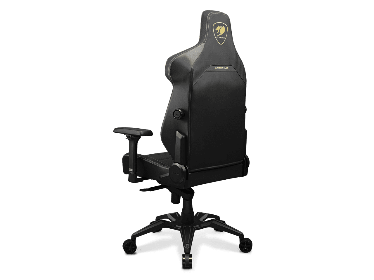 COUGAR Armor EVO Royal, Gaming Chair with Integrated 4-way Lumbar Support, Magnetic Neck Pillow, 180º Reclining, 4D Armrest