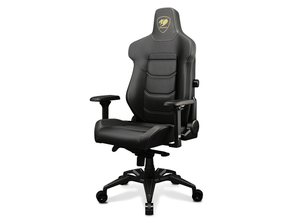COUGAR Armor EVO Royal, Gaming Chair with Integrated 4-way Lumbar Support, Magnetic Neck Pillow, 180º Reclining, 4D Armrest