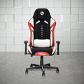 Techni Sport TSF72 Echo Gaming Chair, Black with Red and White RTA-TSF72-BK