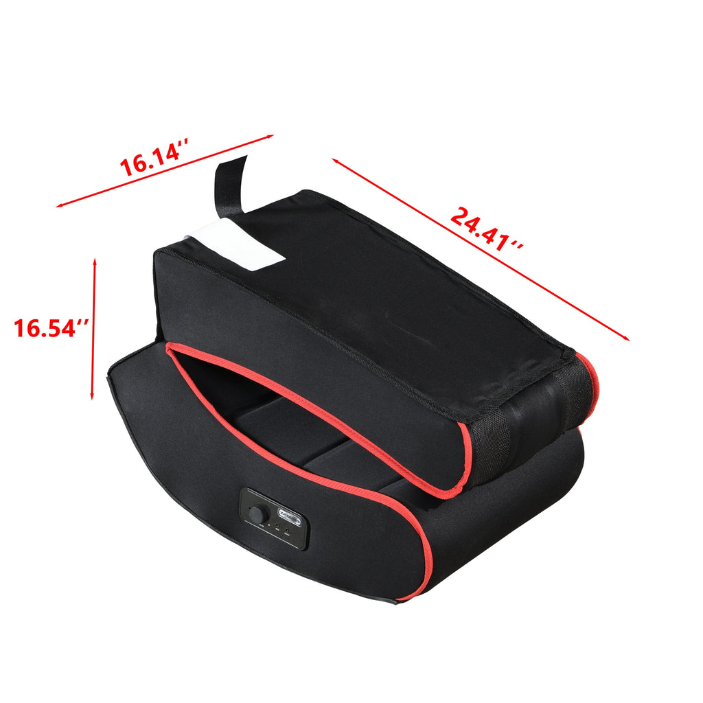 CASEMIOL Folding Gaming Chair Floor with Bluetooth Speakers, Gamer Chair for Teens, Gaming Chair with Polyester cover and foam padding, 3” Built-in Dual Track Sound, 3.5mm input/output ports