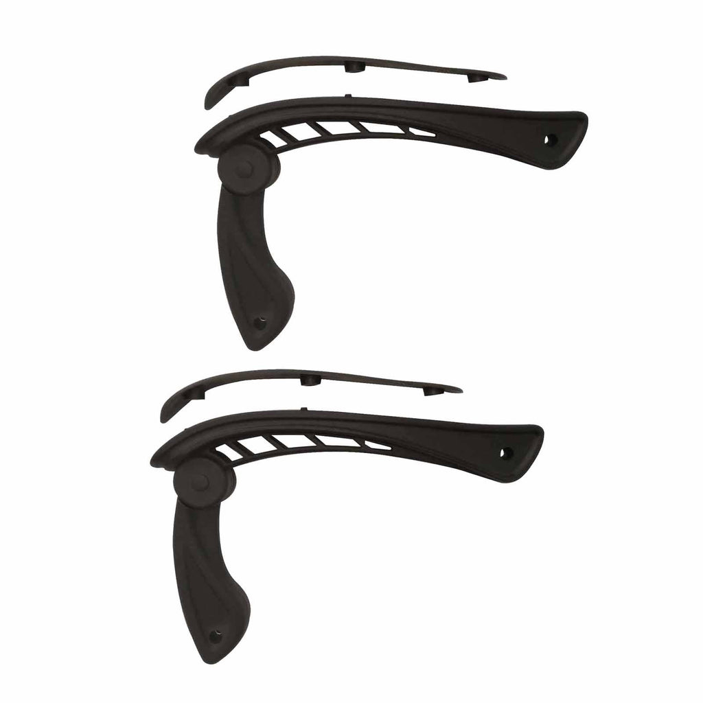 2x Universal Office Chair Armrest Accessories Replacement Simple Portable Linkage Armrest for Most Chairs Computer Chair 5 Holes