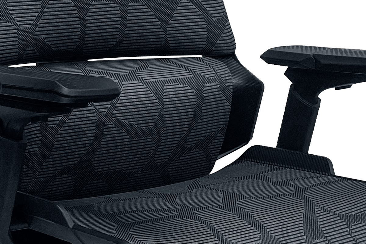Draco Mesh Gaming Chair by Dreamseat, Adult, PC Gaming Chair, Black