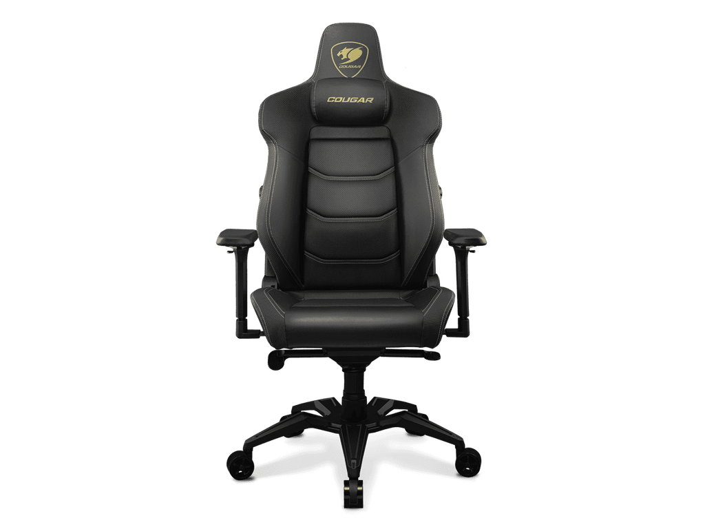 COUGAR Armor EVO Royal, Gaming Chair with Integrated 4-way Lumbar Support, Magnetic Neck Pillow, 180º Reclining, 4D Armrest