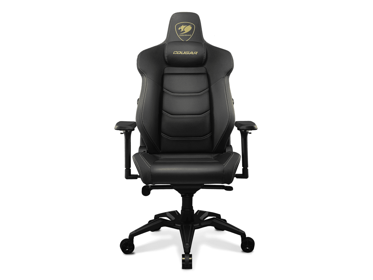 COUGAR Armor EVO Royal, Gaming Chair with Integrated 4-way Lumbar Support, Magnetic Neck Pillow, 180º Reclining, 4D Armrest