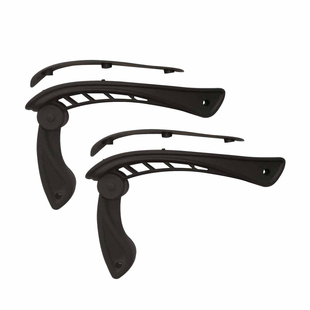 2x Universal Office Chair Armrest Accessories Replacement Simple Portable Linkage Armrest for Most Chairs Computer Chair 5 Holes