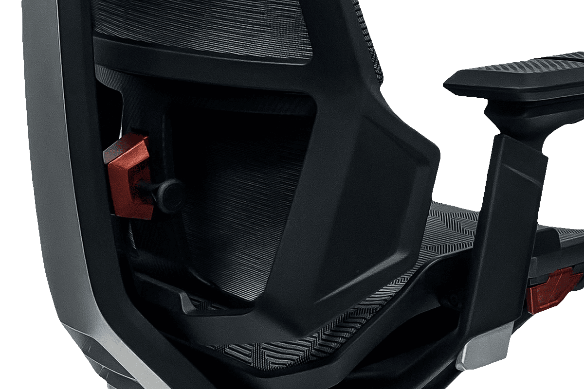 Draco Mesh Gaming Chair by Dreamseat, Adult, PC Gaming Chair, Black